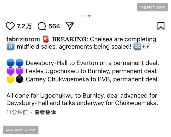 转会风波:罗马诺曝切尔西未推进威廉姆斯转会,布罗亚仍无新动向 转会风波:罗马诺曝切尔西未推进威廉姆斯转会,布罗亚仍无新动向